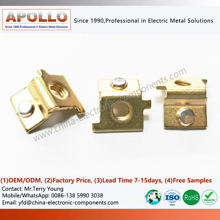 Electrical Brass Metal Stamping for Socket Switch
